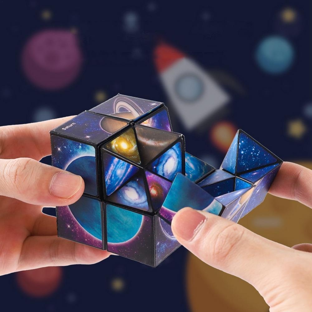 Đồ Chơi Khối Rubik Nam Châm Biến Thể 72 Hình Galaxy