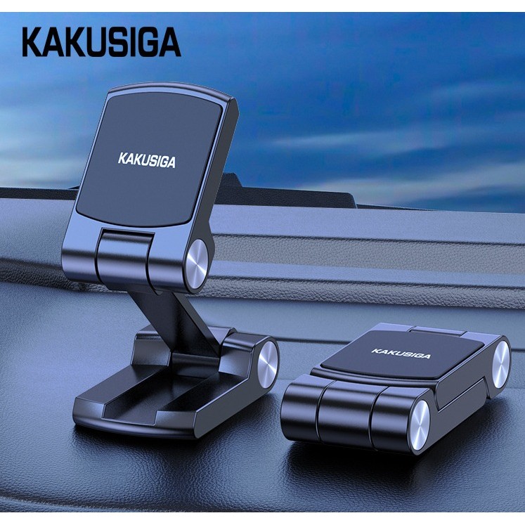 Giá Đỡ Điện Thoại Nam Châm Kakusiga Trên Ô Tô Điều Chỉnh Được Xoay 225 Độ 14X3Cm