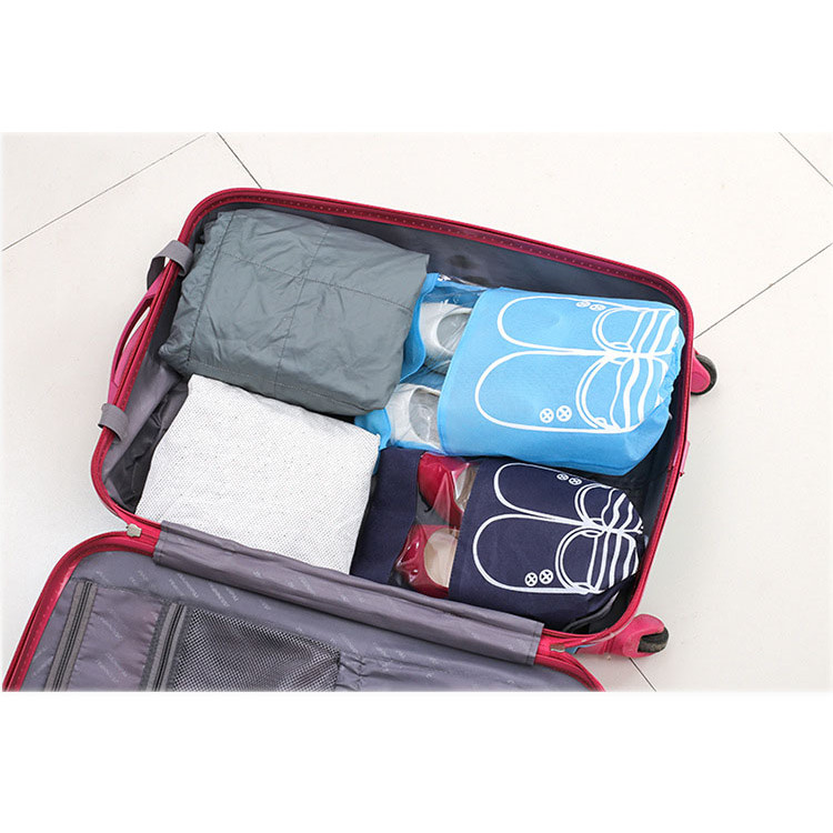 Túi Đựng Giày Chống Bụi Bẩn Có Dây Rút 43X32Cm (Set 10)