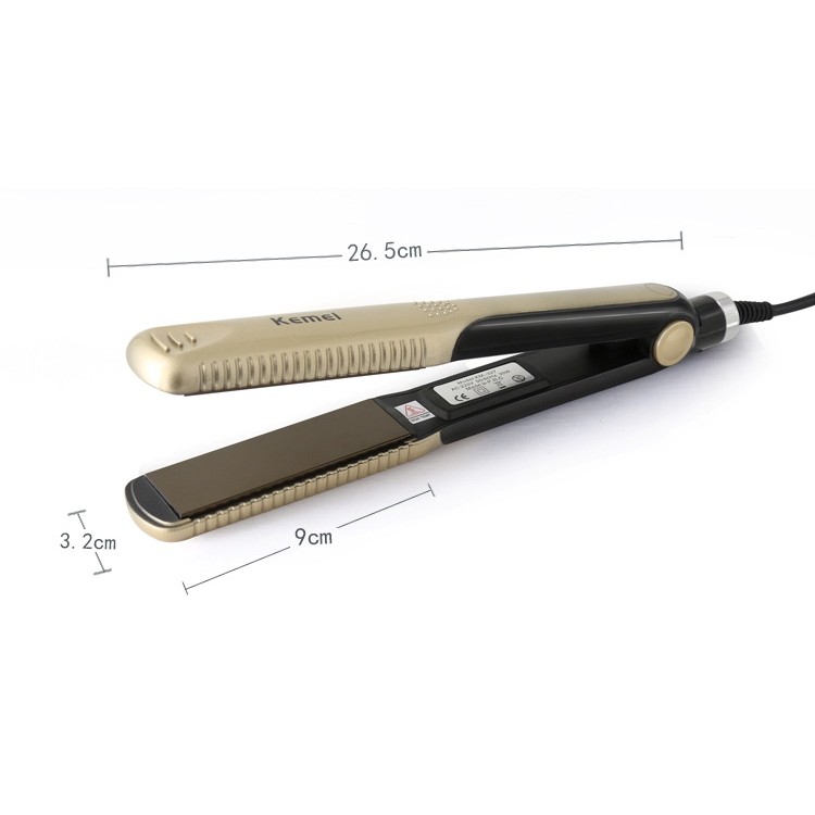 Máy Kẹp Tóc, Duỗi Tóc Thẳng Kemei Km-327