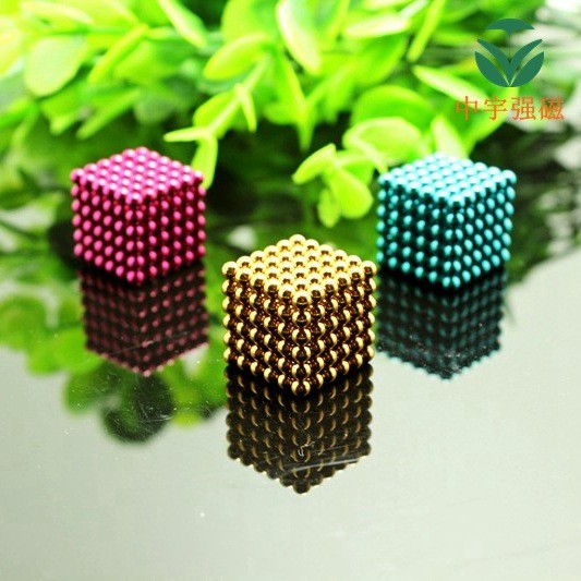 Hộp 216 Viên Bi Mini Nam Châm Loại Nhỏ Tròn Mỗi Bi 3X3Mm Xếp Hình Vĩnh Cửu