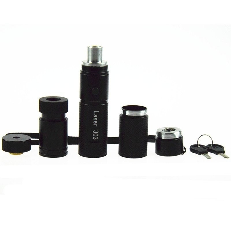 Đèn Pin Laser 303 Tia Đỏ Siêu Sáng Kèm Pin Và Sạc