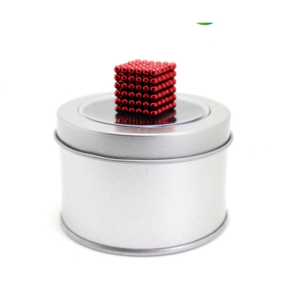 Hộp 216 Viên Bi Mini Nam Châm Loại Nhỏ Tròn Mỗi Bi 3X3Mm Xếp Hình Vĩnh Cửu