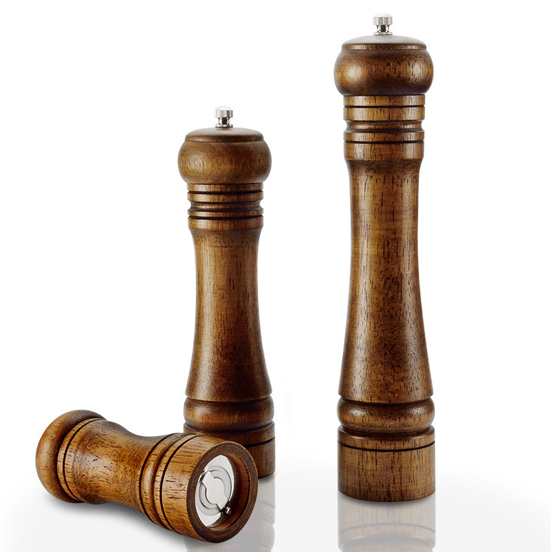 Dụng Cụ Xay Tiêu Bằng Gỗ Pepper Mill 23Cm Cho Nhà Bếp