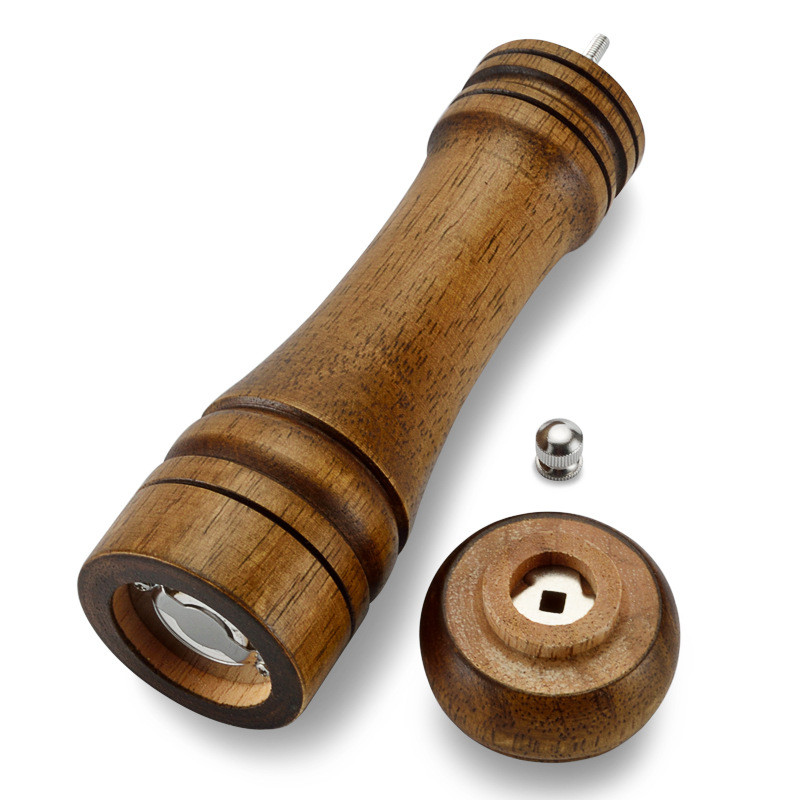 Dụng Cụ Xay Tiêu Bằng Gỗ Pepper Mill 23Cm Cho Nhà Bếp