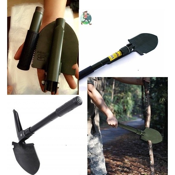 Bộ Cuốc Xẻng Đi Phượt Gấp Gọn Dễ Sử Dụng