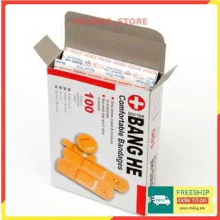 [ĐỦ 100 MIẾNG] Hộp 100 Miếng Dán URGO Y Tế Ơ GÂU Dán Vết Thương Nhiều Kích Thước An Toàn Hiệu Quả