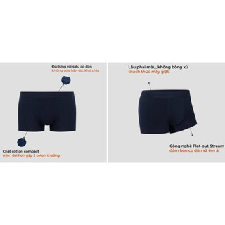 Combo 5 quần lót sịp nam Trunk Cotton co giãn thoải mái vải mềm thoáng khí Coolmate (màu ngẫu nhiên)