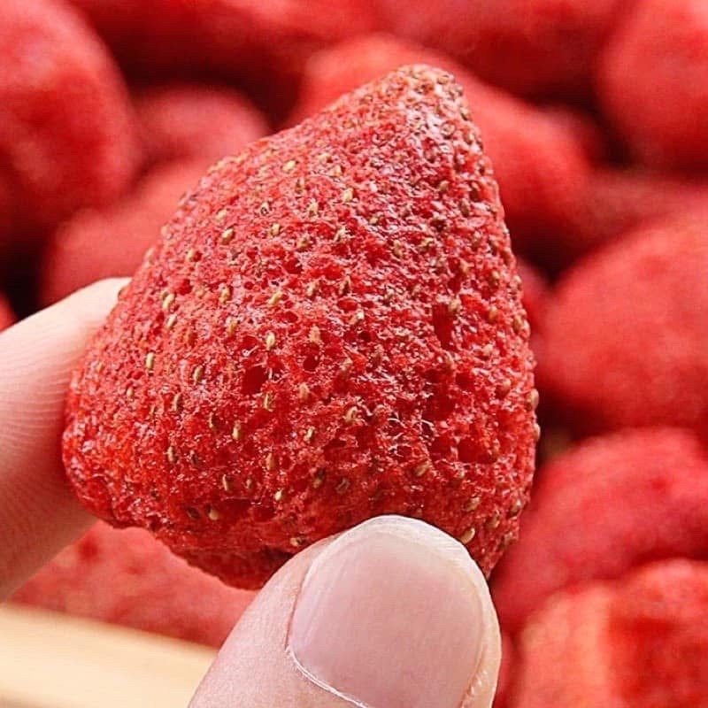 Dâu Tây Sấy Giòn Mộc Châu ( loại túi) - Đặc Sản Tây Bắc