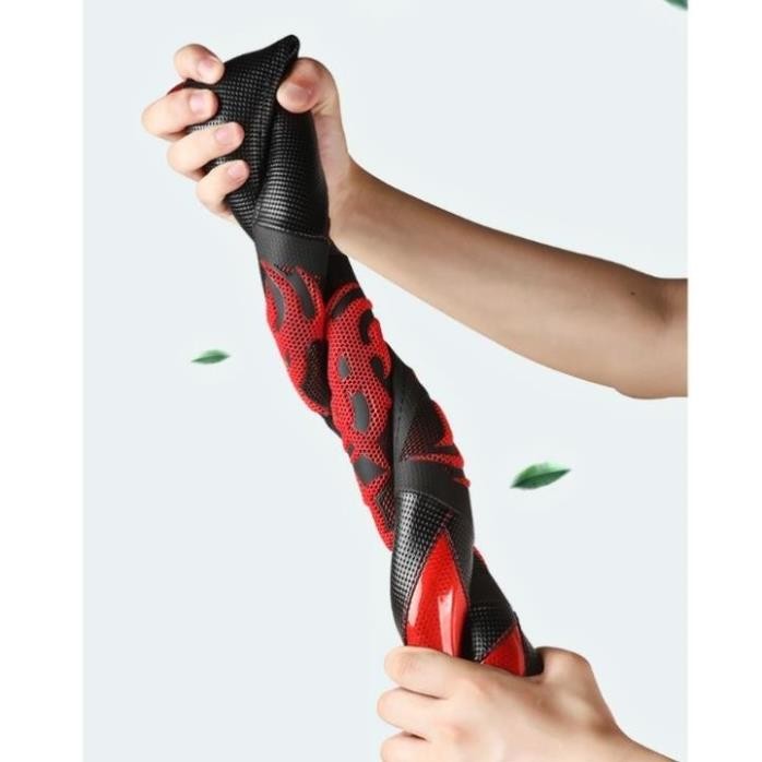 Bọc vô lăng ô tô họa tiết móng rồng Bám tay, chống mồ hôi cao cấp size 38cm