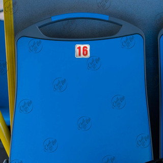 Bộ số decal thứ tự ĐÁNH SỐ GHẾ xe khách dich vụ hợp đồng bus 16 chỗ 18 chỗ
