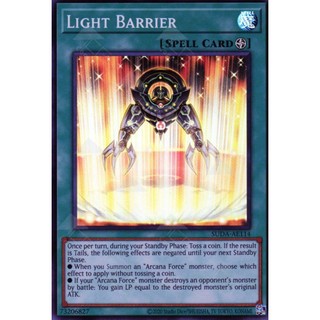 [ Bài Yugioh Chính Hãng ] SUDA-AE114 Light Barrier - Super Rare