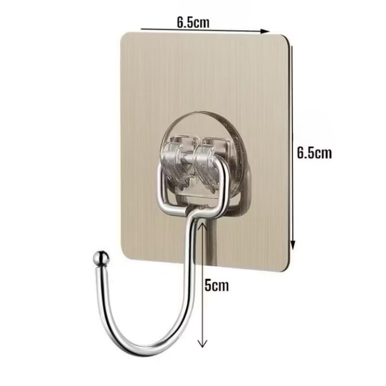 [ HOẢ TỐC ] COMBO Móc dán inox304 chịu lực tốt, móc dán tường