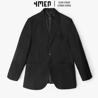 Áo Vest Nam Form Slimfit trơn 2 nút 4MEN AV036 tôn dáng, phong cách trẻ trung, thanh lịch, vải sợi tổng hợp bền đẹp