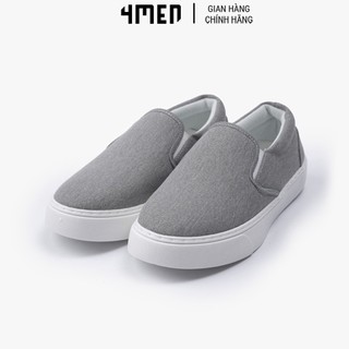 Giày Slip On Jeans 4MEN G016 chất vải mềm mại, bền, kiểu dáng trẻ trung, hiện đại, size 39 đến 43