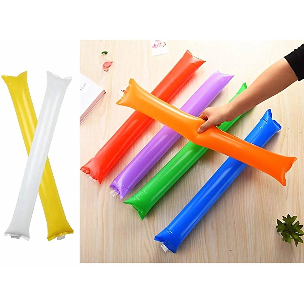 5 cặp ( 10 chiếc) Đập cổ vũ  Màu Hồng - Bóng đập cổ vũ Màu Hồng - Thanh đập cổ vũ - dày đẹp