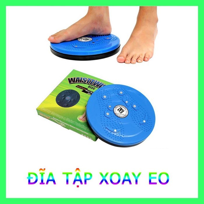Đĩa Tập Xoay Eo Giúp Thọn Gọn Giảm Mỡ Bụng Xoay 360 Độ