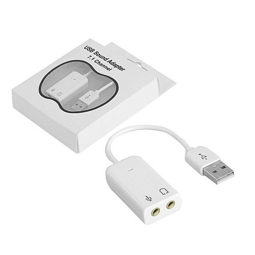 Usb Ra Sound Adapter 7.1 Channel Ra 2 Jack Mic Và Audio