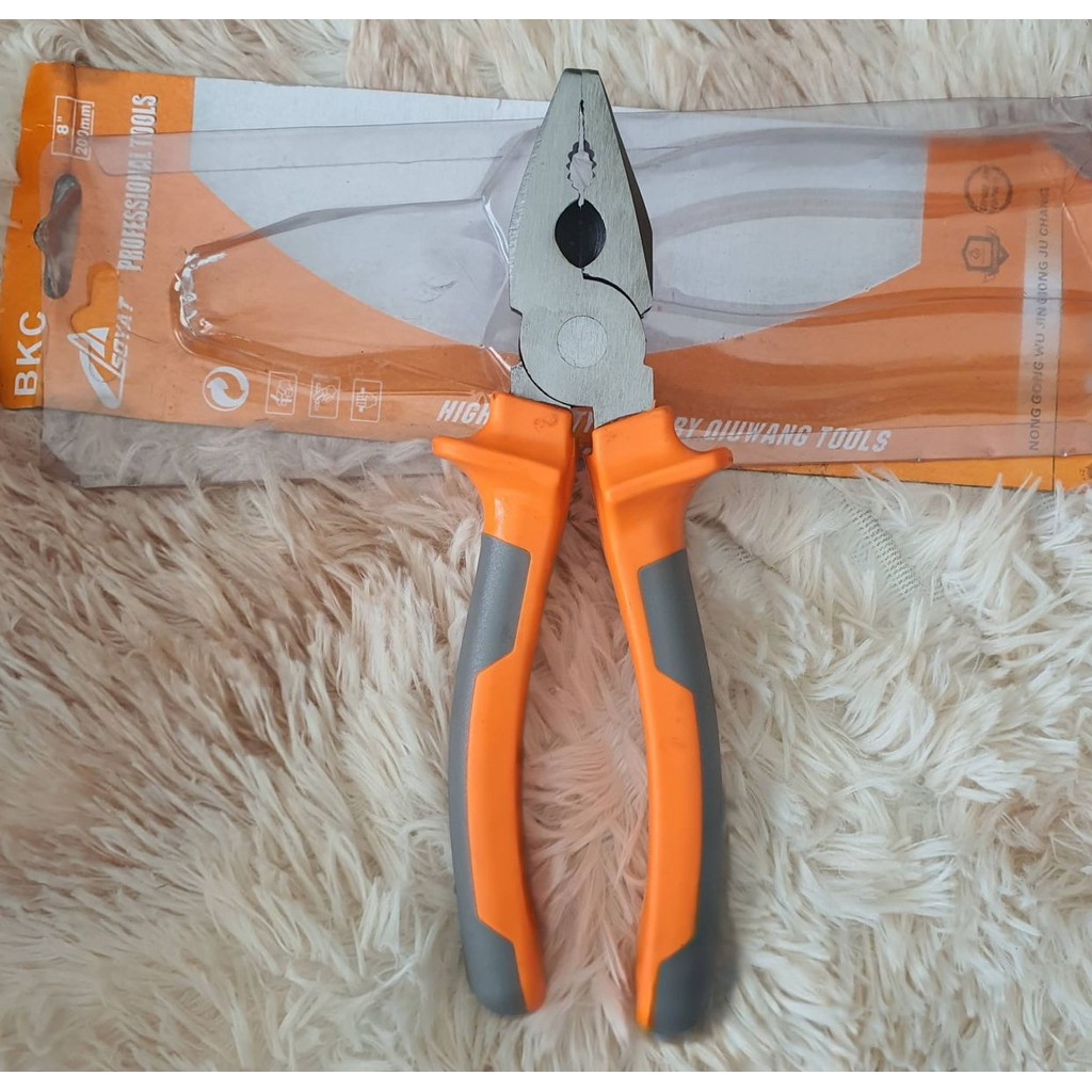 Kềm Điện Mũi Bằng Đa Năng Bkc 8 In Dài 20Cm