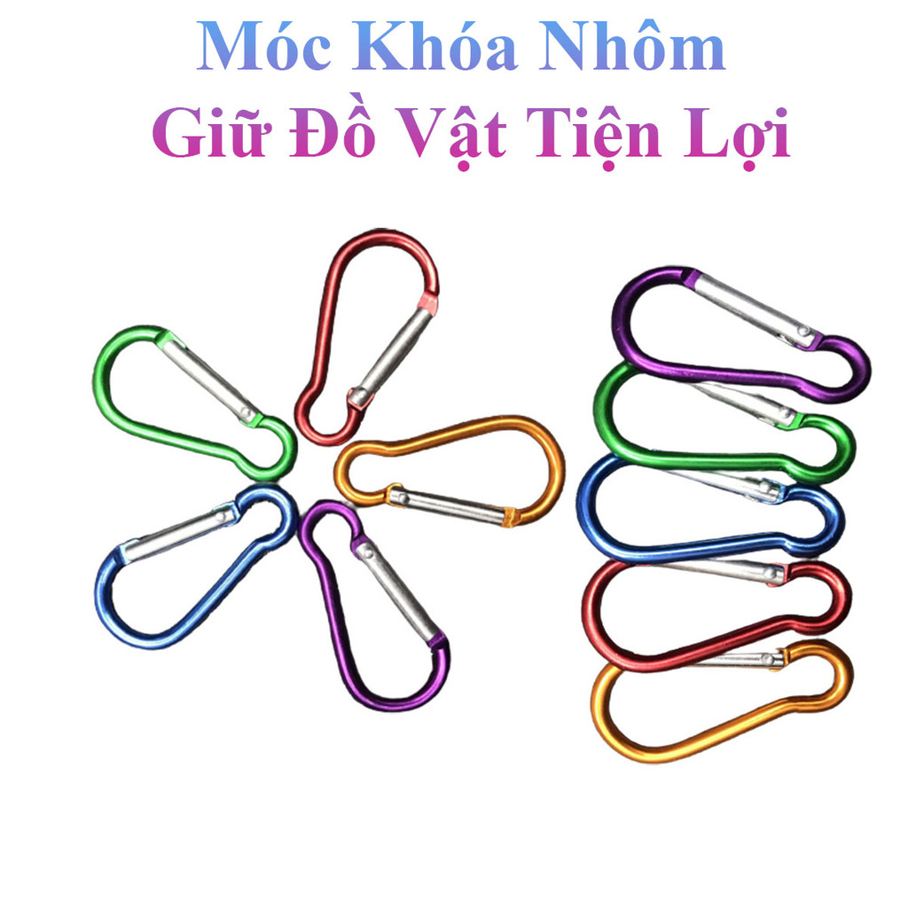 Móc Khóa Nhôm Giữ Đồ Vật Tiện Lợi Dễ Sử Dụng