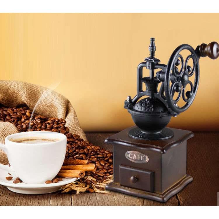 Máy Xay Cafe, Xay Tiêu Bằng Tay Phong Cách Cổ Điển Grinder