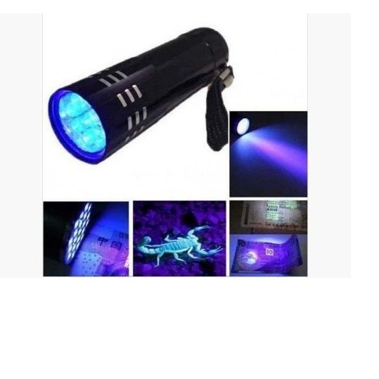 Đèn Uv Led 9 Bóng 3W Chuyên Sấy Keo Uv, Soi Tiền, Sấy Móng