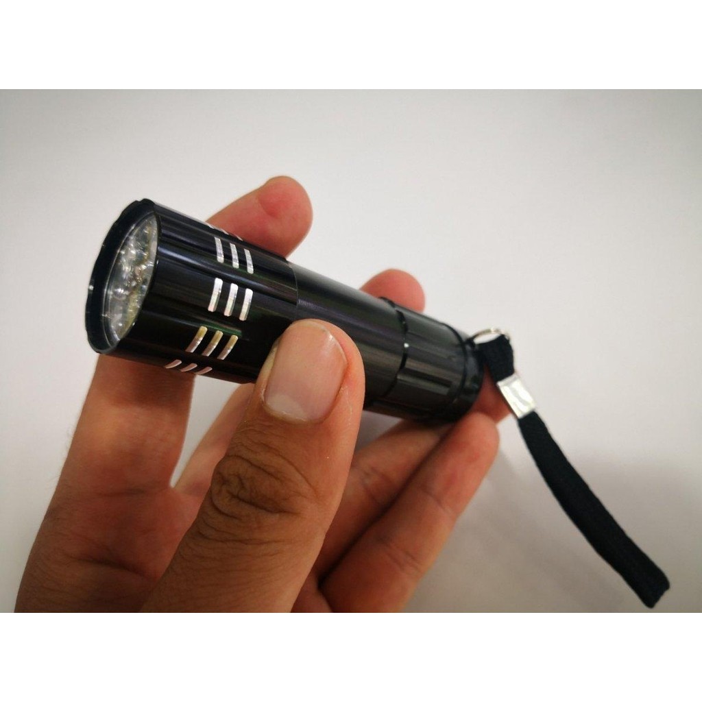 Đèn Uv Led 9 Bóng 3W Chuyên Sấy Keo Uv, Soi Tiền, Sấy Móng