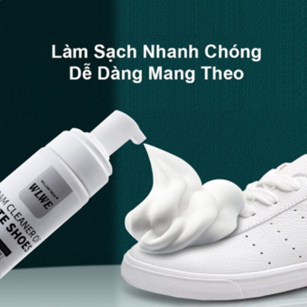 Chai Xịt Bọt Tuyết Wlwe Tẩy Rửa Vệ Sinh Giày Giày Tiện Lợi Cấp Tốc