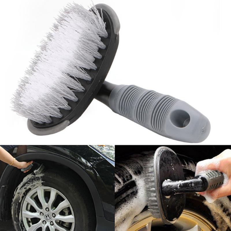 Bàn Chải Chuyên Dùng Chà Rửa Bánh Xe, Lốp Xe Hơi, Xe Ô Tô Tiện Dụng