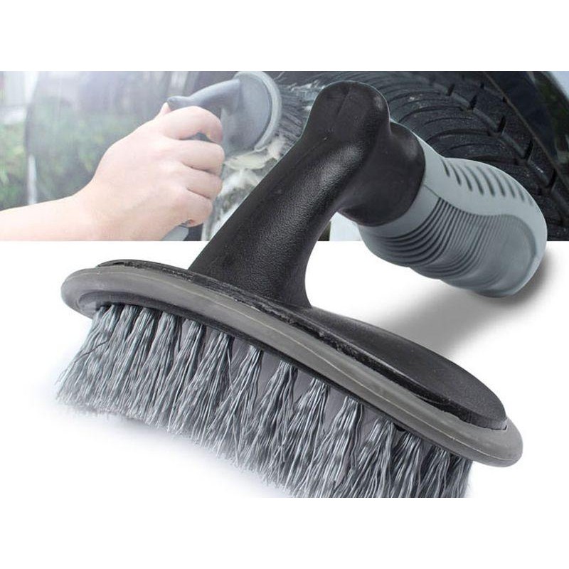 Bàn Chải Chuyên Dùng Chà Rửa Bánh Xe, Lốp Xe Hơi, Xe Ô Tô Tiện Dụng