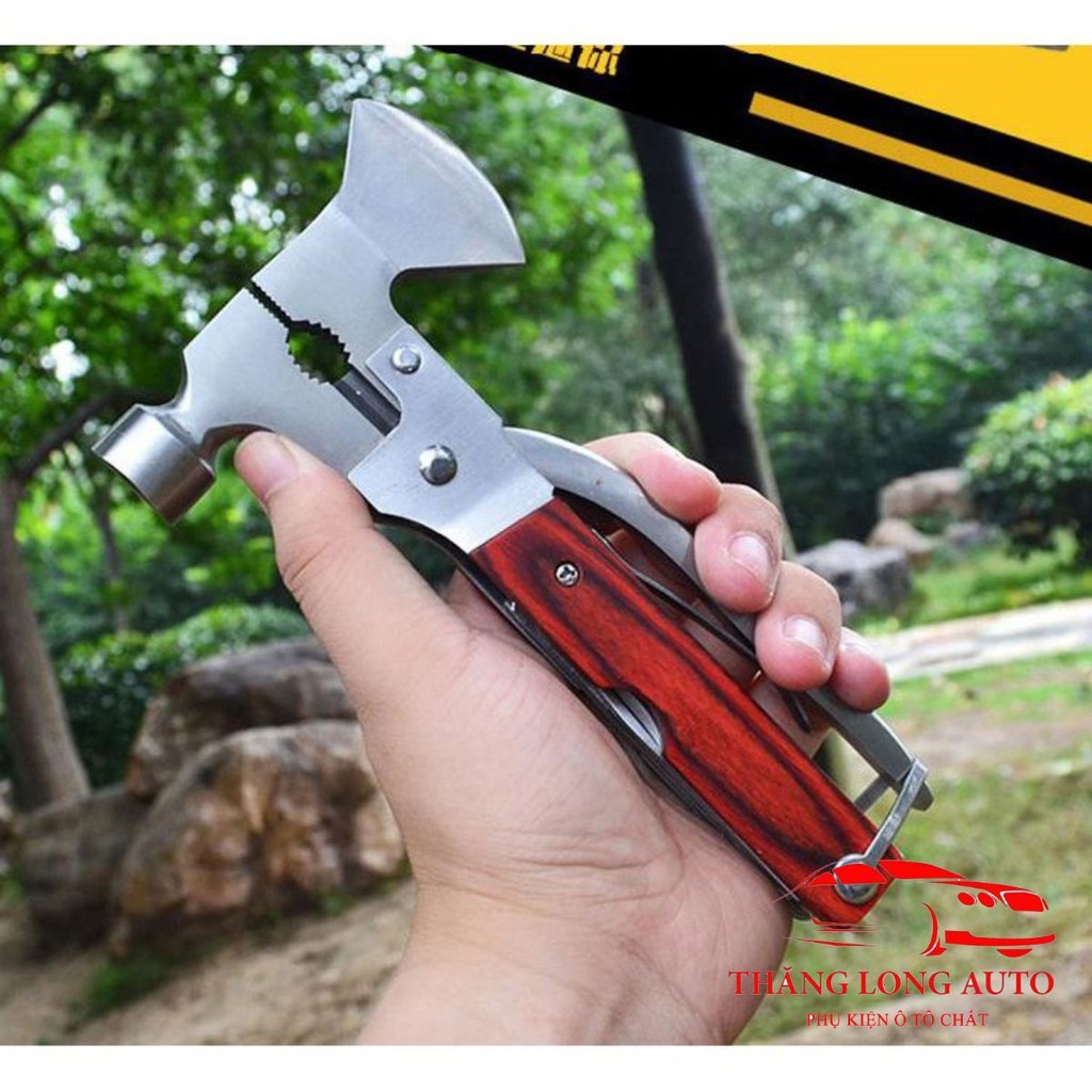 Bộ Dao Búa Rìu Cứu Hộ Đa Năng 7 Trong 1