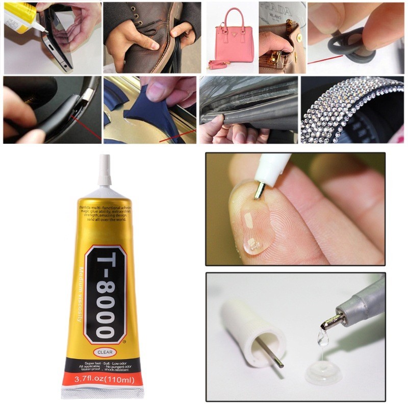 Keo Dán Đa Năng Siêu Dính Siêu Tiện Dụng T-8000 110Ml Tiện Dụng
