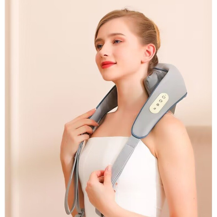 Máy Massage Cổ Vai Gáy 20X11Cm 6D - Kỹ Thuật Massage Số 8, Cải Thiện Sức Khỏe Tổng Thể