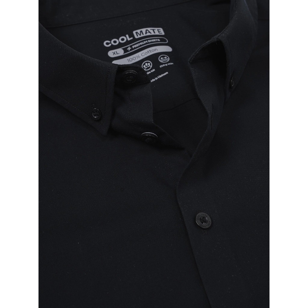 [TẶNG COMBO 2 TẤT]Áo Sơ Mi Nam Dài Tay Premium Poplin mềm mại, chống nhăn, Áo đi làm đi chơi dạo phố Coolmate