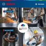 Máy mài góc nhỏ BOSCH GWS 9-125 - Tặng kèm 2 Đá mài + cắt — ảnh 4