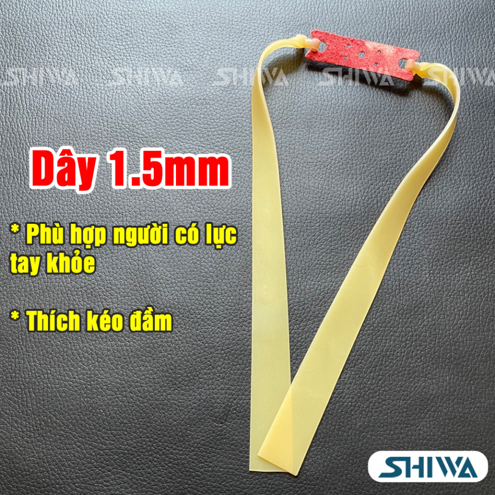 [combo 10] Dây Thun Cao Su Cao Cấp, Usopp/Super Hunter/Precise Khổ Full 1-2 Lớp 0.55-1.5mm Giá Rẻ