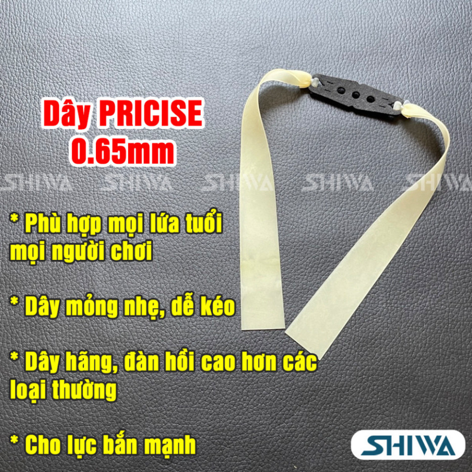 [combo 10] Dây Thun Cao Su Cao Cấp, Usopp/Super Hunter/Precise Khổ Full 1-2 Lớp 0.55-1.5mm Giá Rẻ