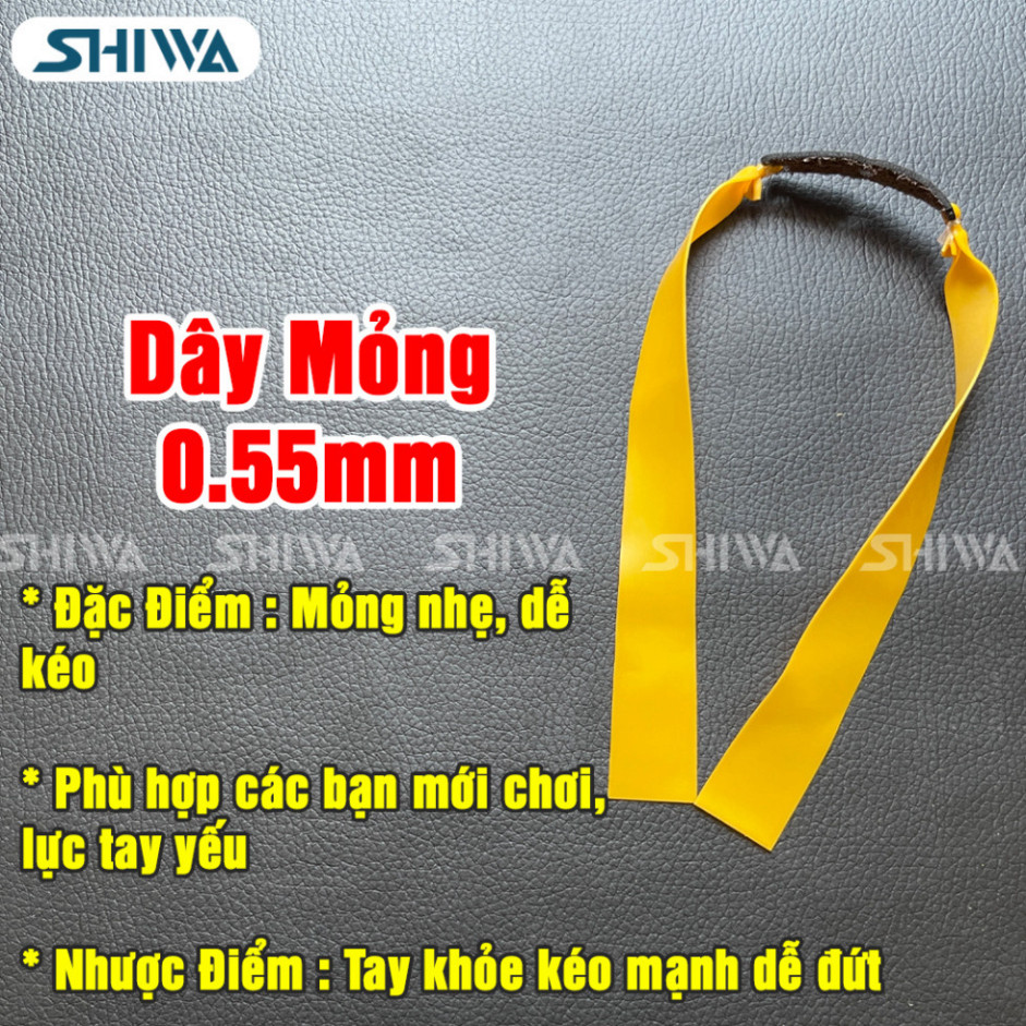 [combo 10] Dây Thun Cao Su Cao Cấp, Usopp/Super Hunter/Precise Khổ Full 1-2 Lớp 0.55-1.5mm Giá Rẻ