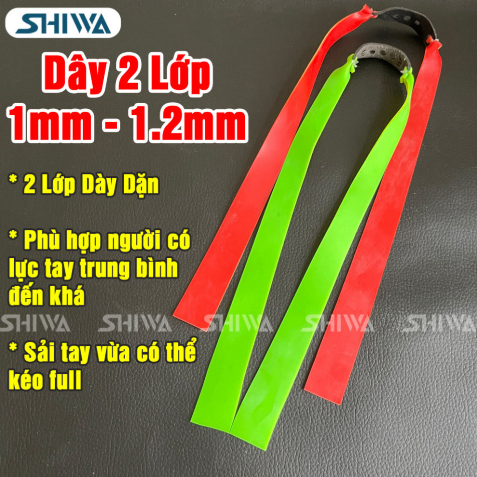 [combo 10] Dây Thun Cao Su Cao Cấp, Usopp/Super Hunter/Precise Khổ Full 1-2 Lớp 0.55-1.5mm Giá Rẻ