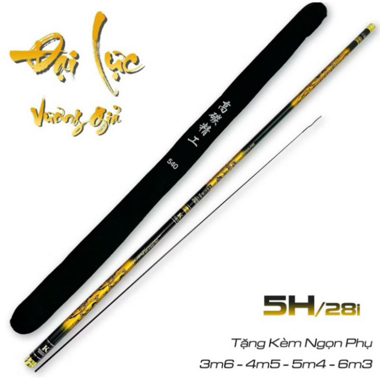 Cần đại lực vương giả 5H 28i TẶNG ngọn