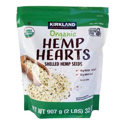 Hạt gai d a u hữu cơ Aztec Organics / BioBees Organic Hem p Seeds