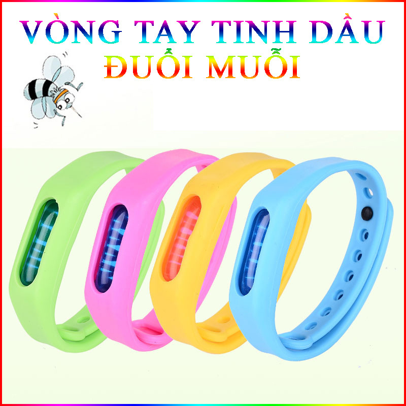Vòng Tay Tinh Dầu Đuổi Muỗi An Toàn Cho Bé