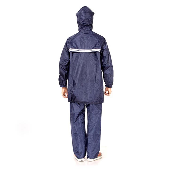 Bộ Quần Áo Đi Mưa Vải Dù Nguyên Bộ Siêu Bền Size Xxl (2Xl)