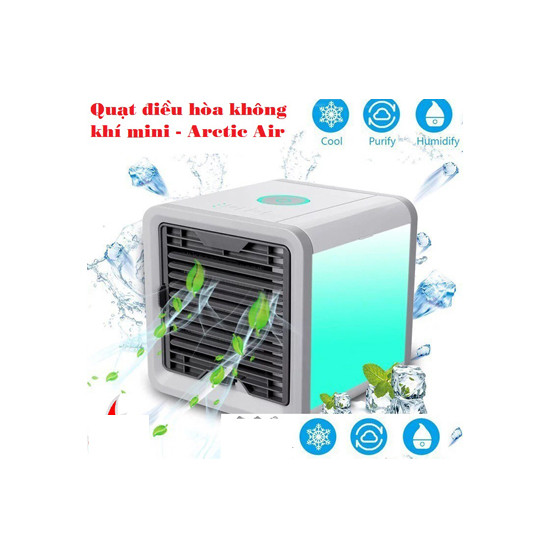 Quạt Điều Hòa Phun Sương Mini 17Cm Làm Mát Không Khí Arctic Air