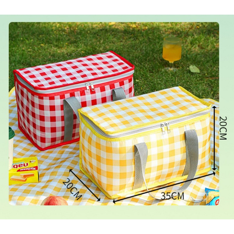 Túi Giữ Nhiệt 2 Quai Xách Dày Dặn Chống Thấm Nước 35X20X20Cm