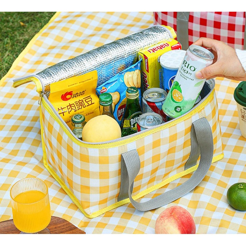 Túi Giữ Nhiệt 2 Quai Xách Dày Dặn Chống Thấm Nước 35X20X20Cm