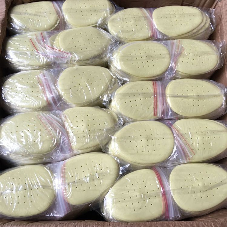 Bộ 2 Miếng Lót Mũi Giày Silicon Màu Vàng