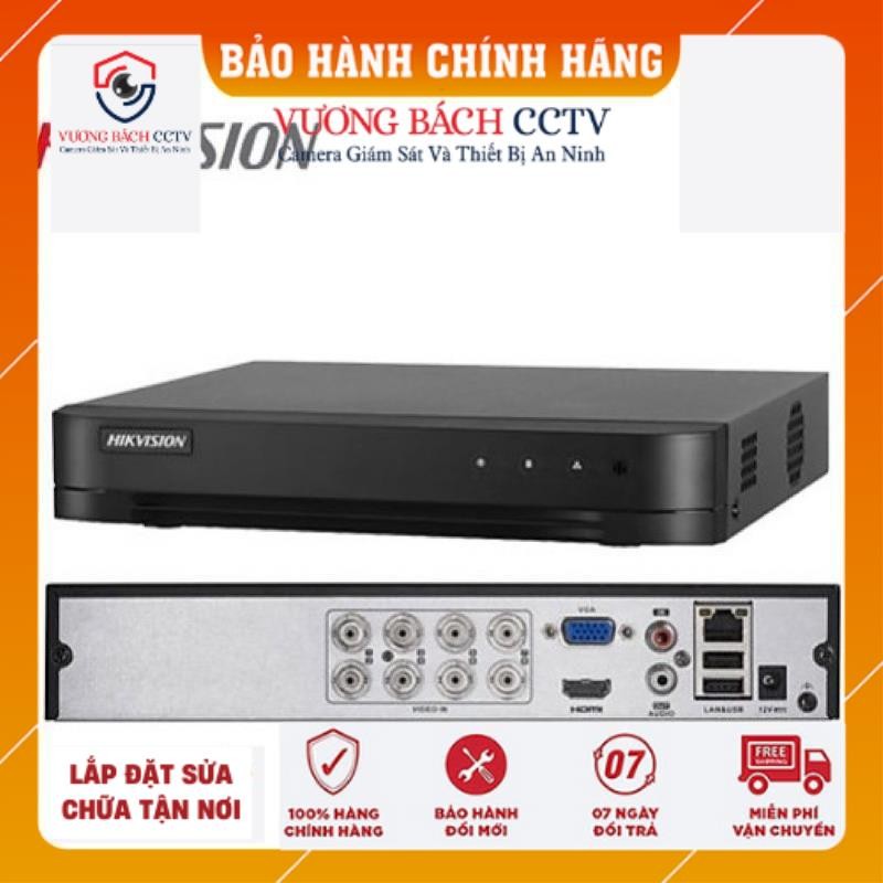 Đầu ghi hình 8 kênh 5 in 1 tích hợp camera có mic HD-TVI HIKVISION DS ...