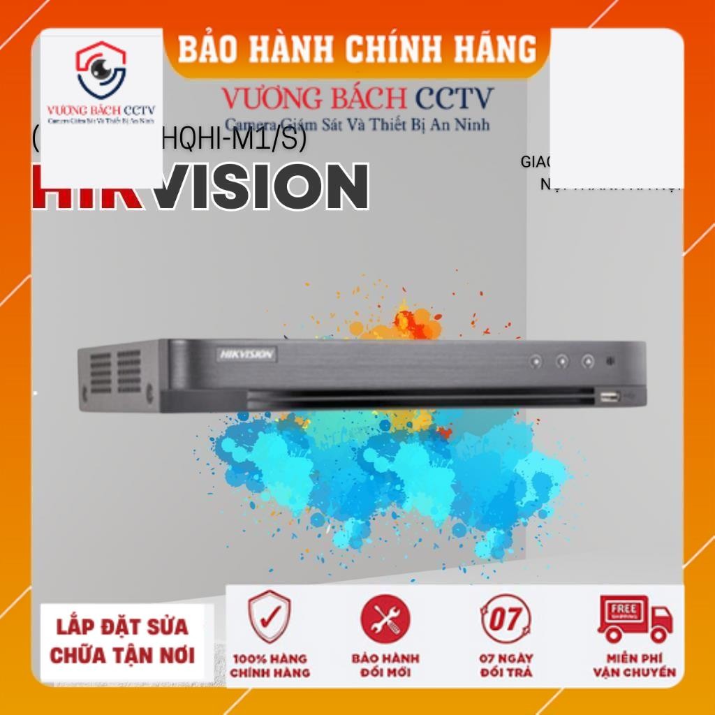 Đầu ghi hình TVI iDS - 7208HQHI-M1/S 8 kênh Hikvision, bảo hành 24 ...