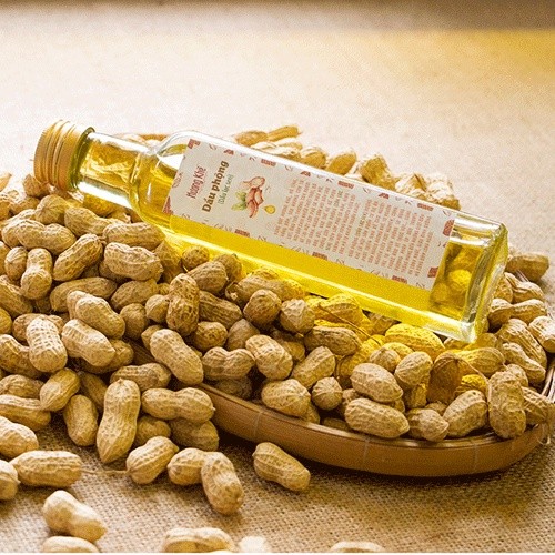 Dầu Phộng (Dầu Lạc) Nguyên Chất Hương Khê - dầu ăn ép thủ công canh tác không hóa chất - One4One